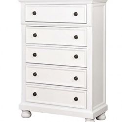 White Chest Fully Assembled Brand New In Box