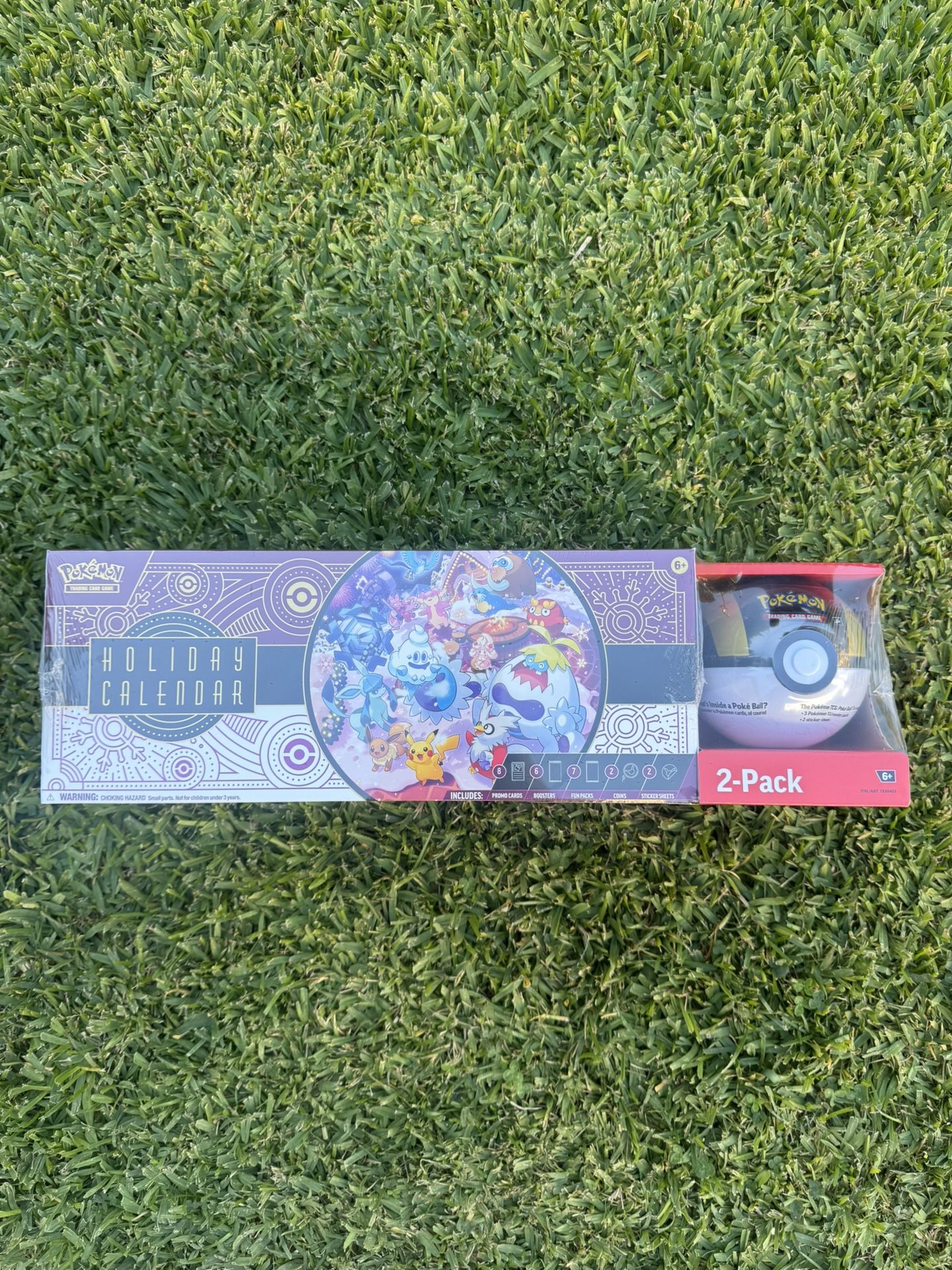 Pokemon 2025 Holiday Pokeball Bundle Box Set!