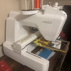 Baby lock Alliance Monogram Machine With Tons Of Accessories 