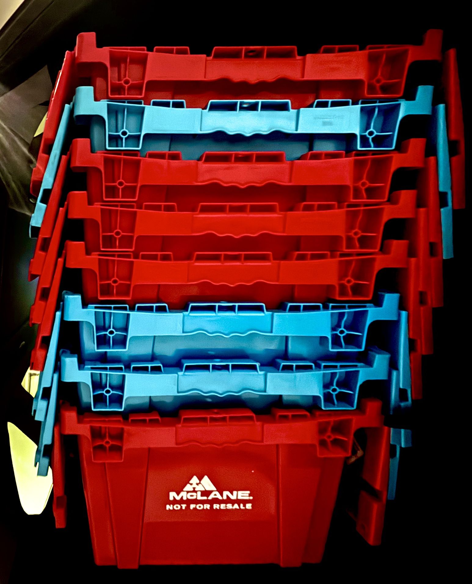 Storage Totes With Lid (Heavy Duty)