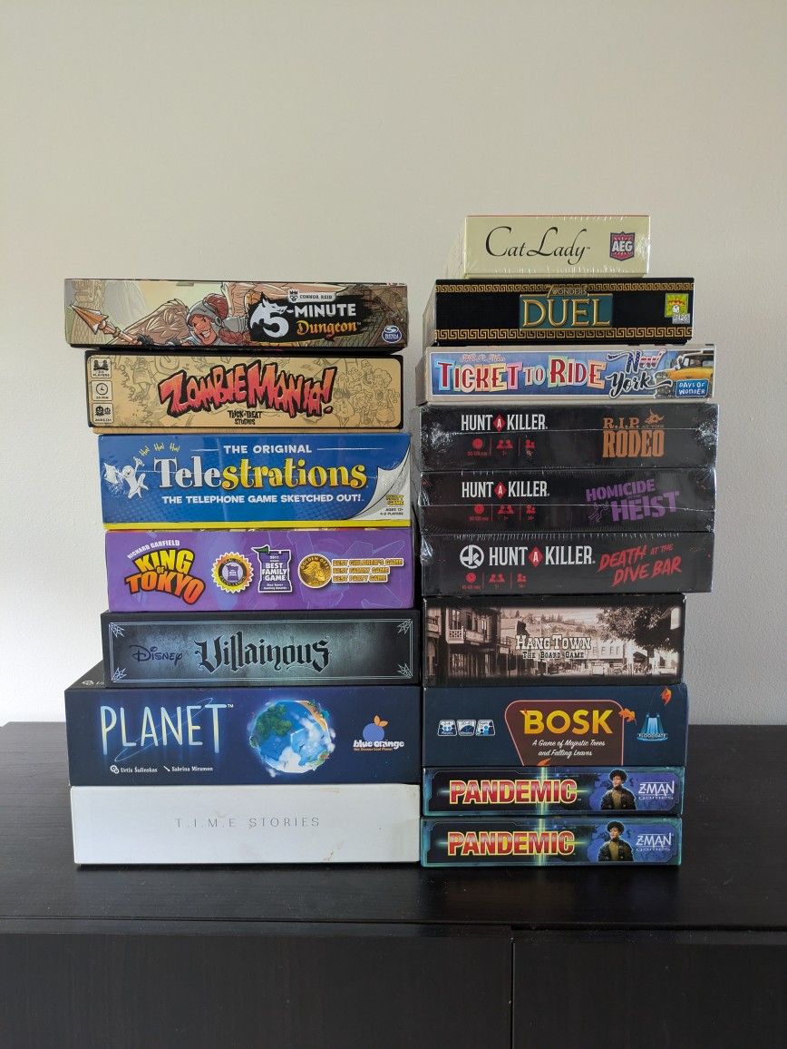 Board Games: New And Used