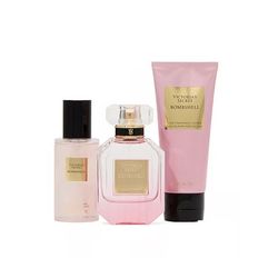 Victoria's Secret Bombshell 3 Piece perfume gift set 