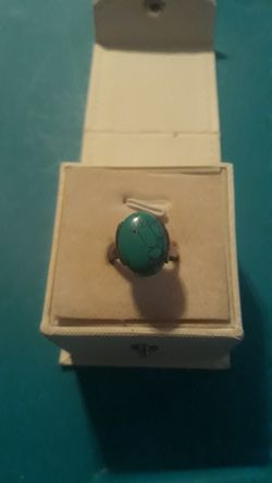 Beautiful Turquoise silver ring