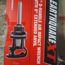 EarthQuake 1" D Handle Air Impact Wrench 