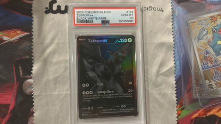 Black Bolt SIR Black Zekrom PSA 10