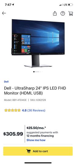 Dell U2415B Monitor
