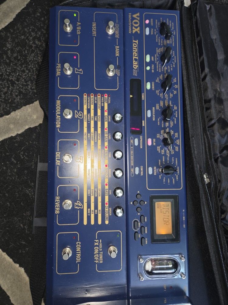 Pedal Multi Effects Vox Valvetronix