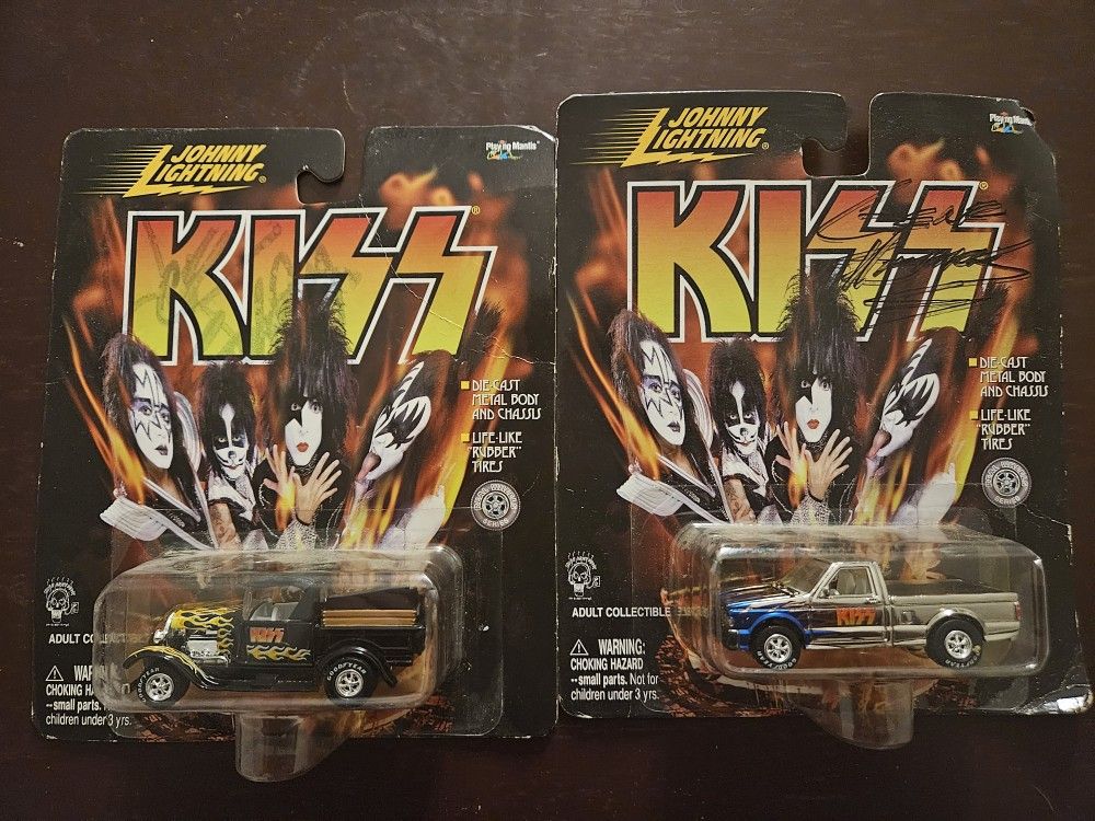 Gene Simmons/Ace Frehly Signed Collectible KISS Cars