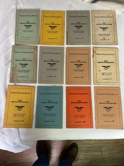 1954 Civil Service Preparation Course Complete Set 1-11 Vintage