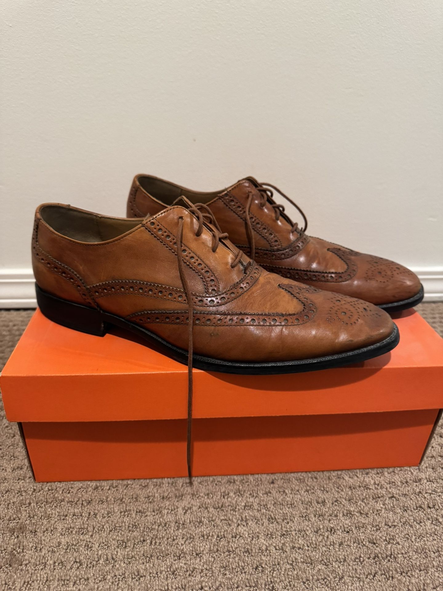 Cole Haan Wingtip Dress Shoe (size 11.5)