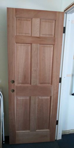 Cherry wood doors