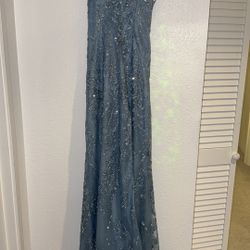 Prom Dress Light Blue