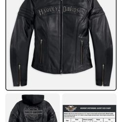 Harley Davidson Jacket Womans M