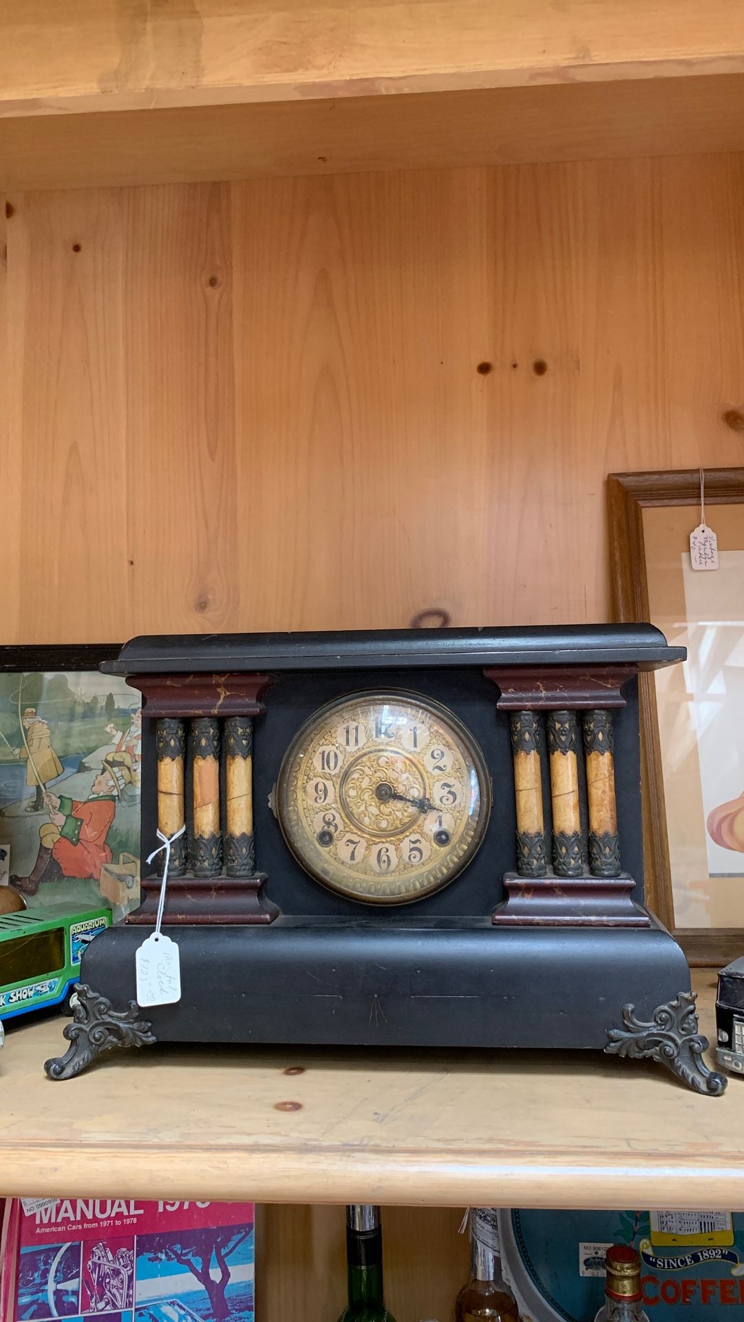 Beautiful Antique Manual Clock