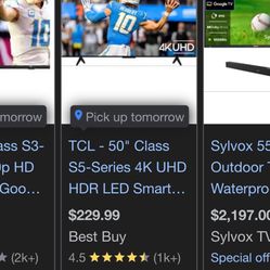 TLC Smart Tv 50”