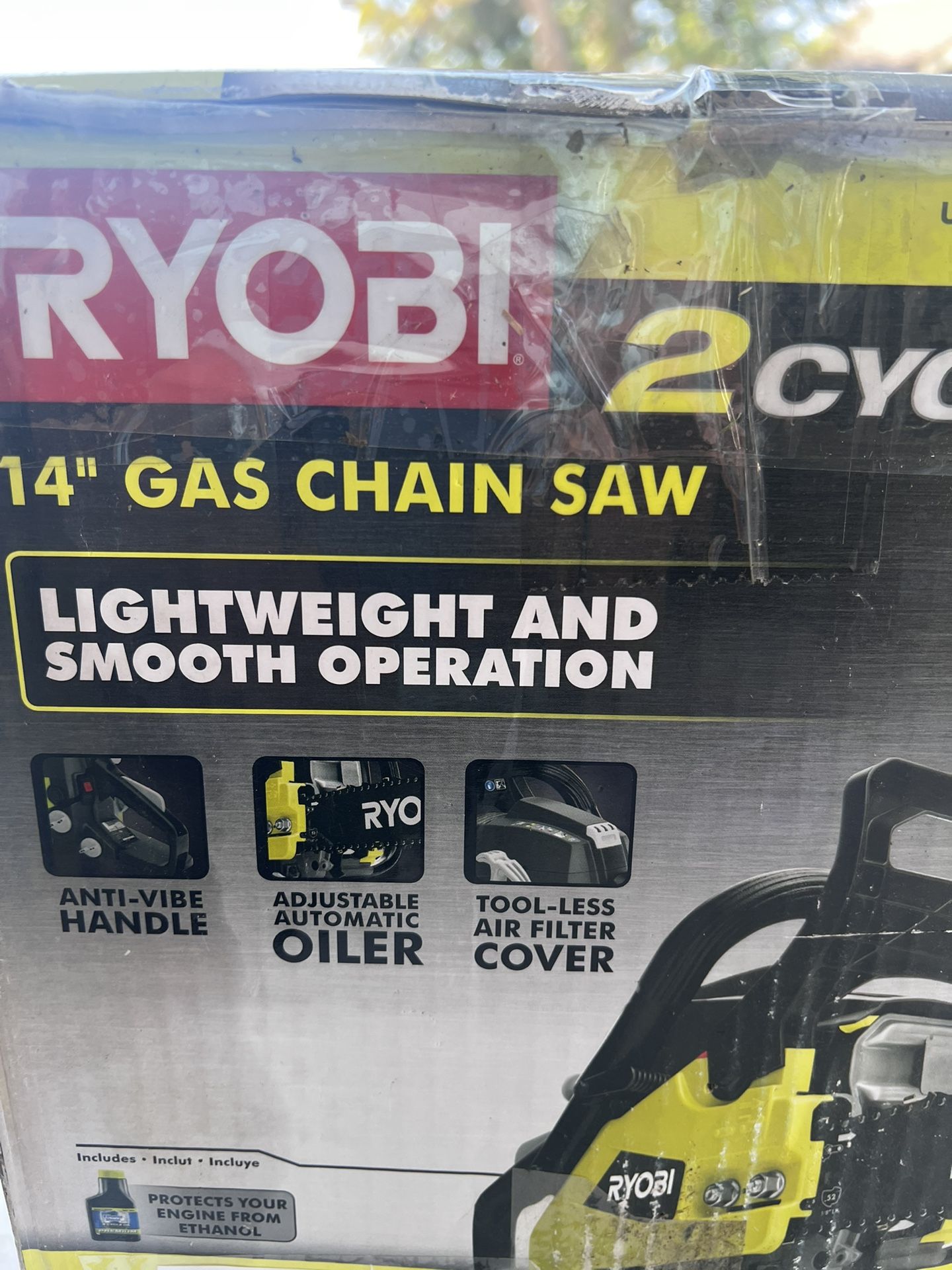 Ryobi 2 Cycle Gas Chain Saw