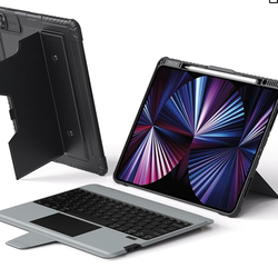 Nillkin iPad Keyboard Case with Trackpad – Excellent Condition Detachable Bluetooth Keyboard Case for iPad Pro 12.9 / iPad Air 13