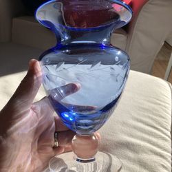Glass Vase, Jar, Dish.