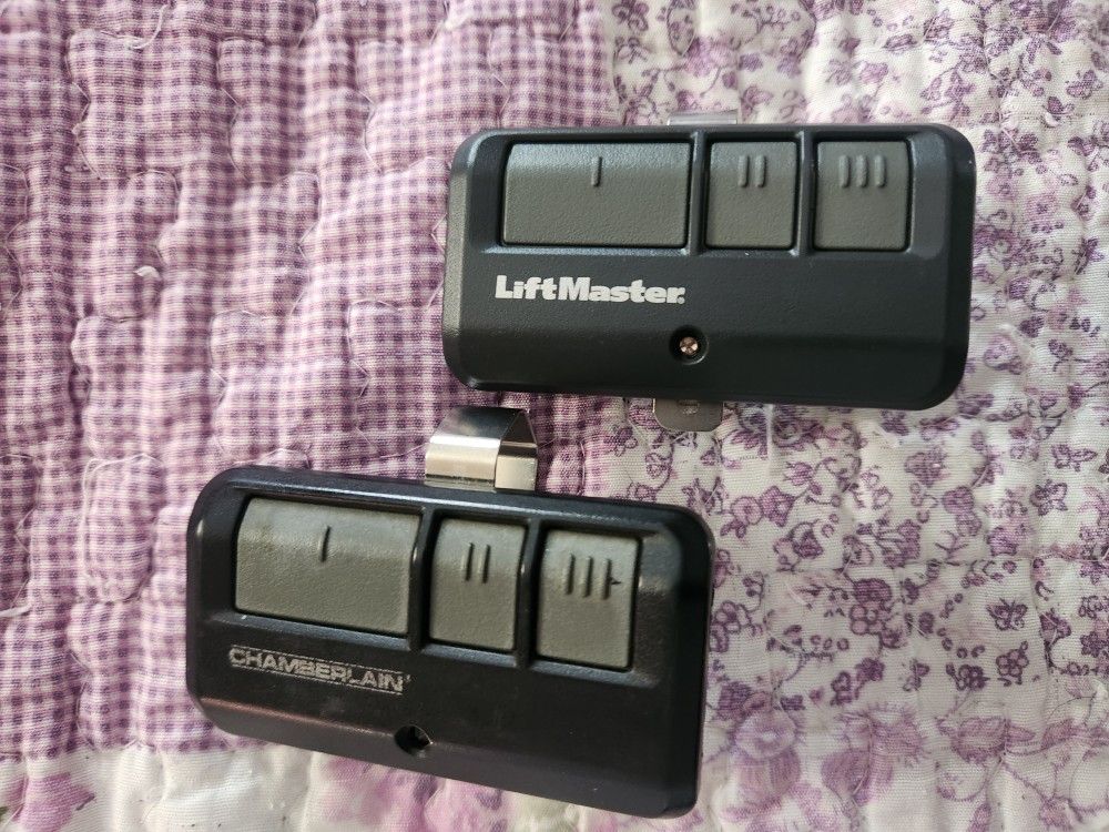 2 Programmable Garage Door Remotes