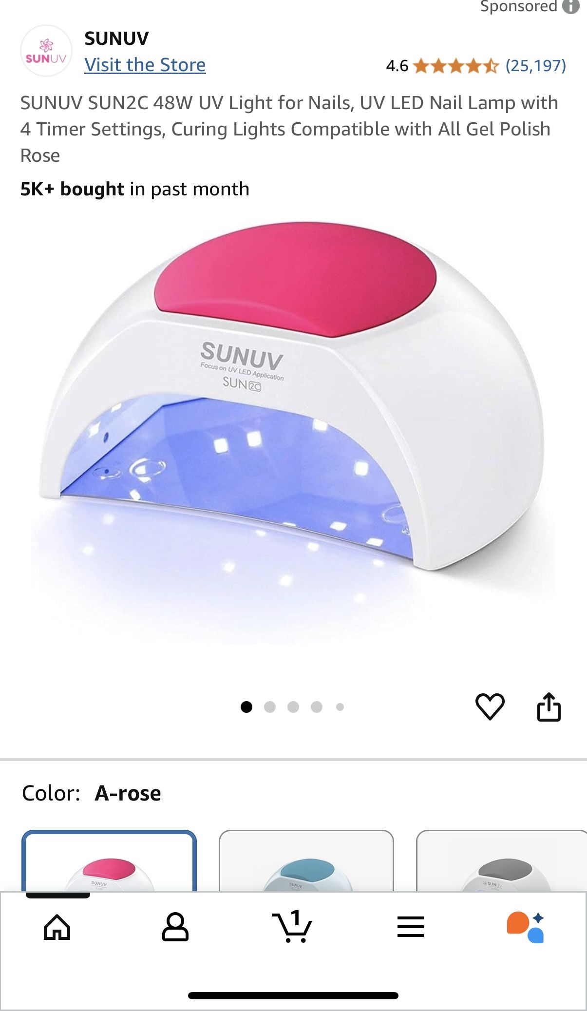 LED/UV Nail Lamp
