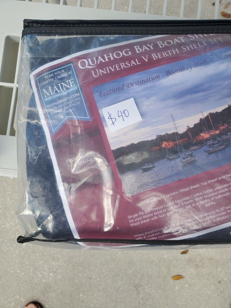 V Berth Sheets And Pillow Cases