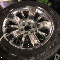 14-19 Gm Sierra/ Silverado 1500 Oem Chrome Wheels 