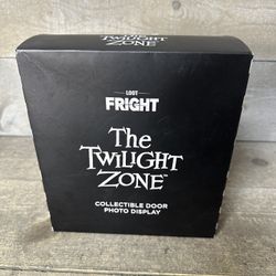 The Twilight Zone Collectible Door Photo Display NEW 2021 Loot Fright Crate