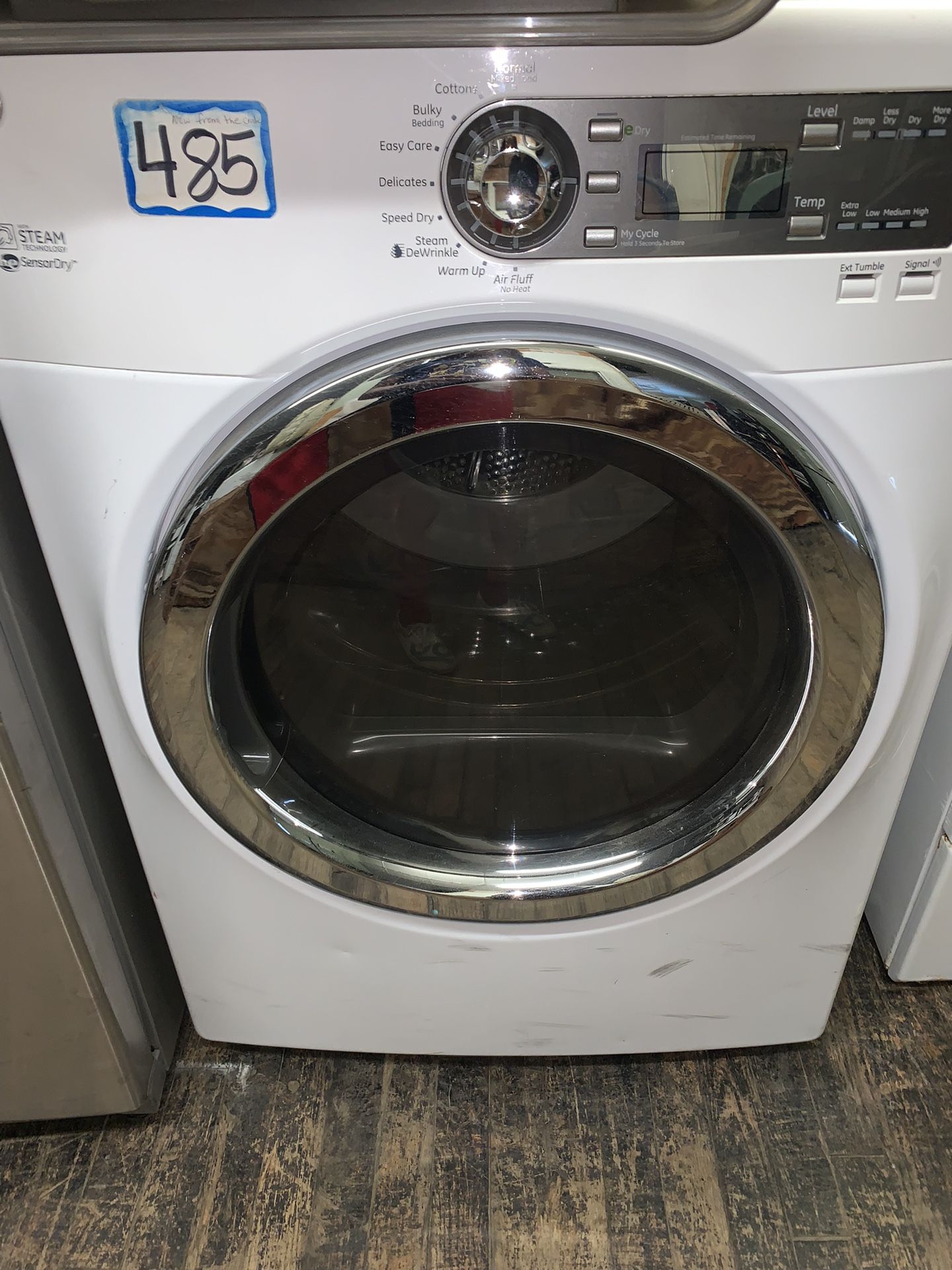 White General Front Load Electric Dryer W/ See through Door