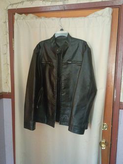 Leather jacket