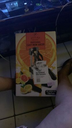 professional cast iron juicer