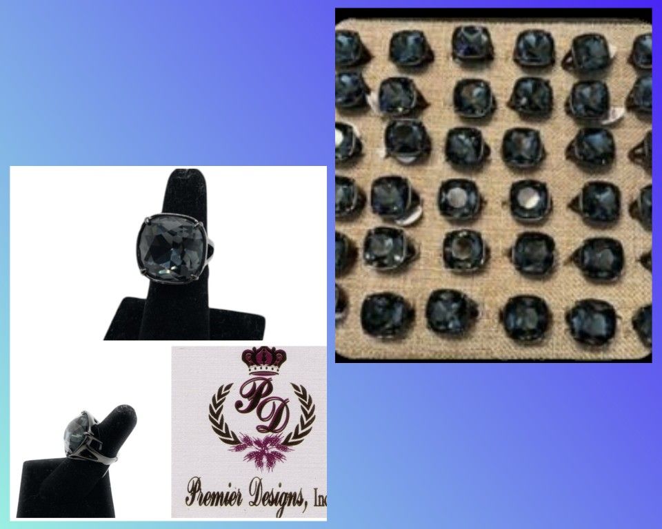 Lot Of 31 Premier Designs Supreme Rings Size 7 & 7 1/2
