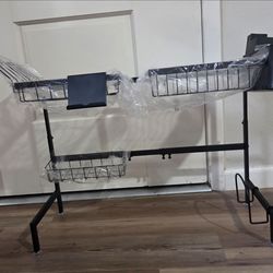 Over The Sink Dish Drying Rack (Expandable Height and Length) *ASSEMBLED SO PRICE IS FIRM*