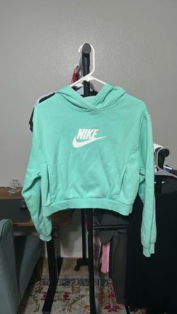 Girls teal Nike sweater size XL