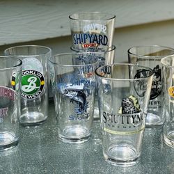 Authentic Beer Pint Glasses Assortment