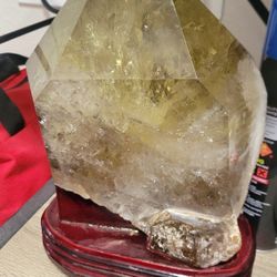 SMOKEY CITRINE OBELISK CRYSTAL 