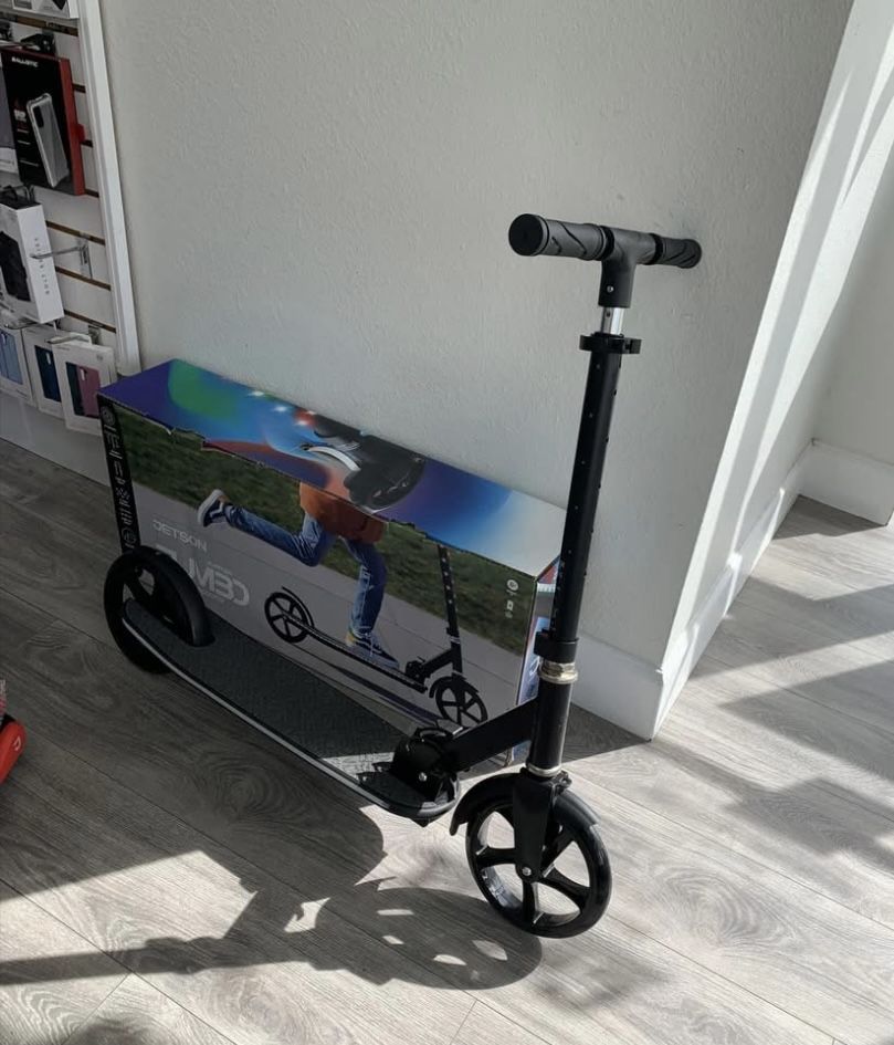 Light Up Push Scooter