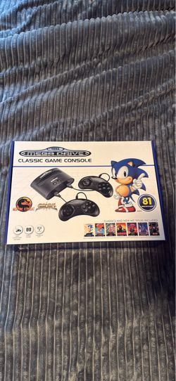 Sega Mega Drive Classic Game Console w/ 81 games