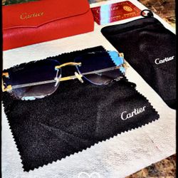 Cartier Diamond Cut Lenses 