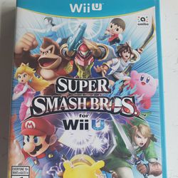 Nintendo Wii U Wiiu Super Smash Bros Video Game 2014
