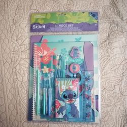 DISNEY STITCH, ENCANTO OR SONIC THE HEDGEHOG SCHOOL SUPPLIES 11 PIECE SET $15 EACH ONE