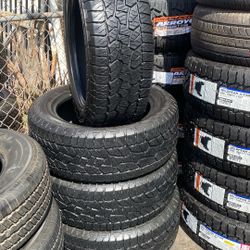 275/55/20 Hankook Instaladas And Balanced