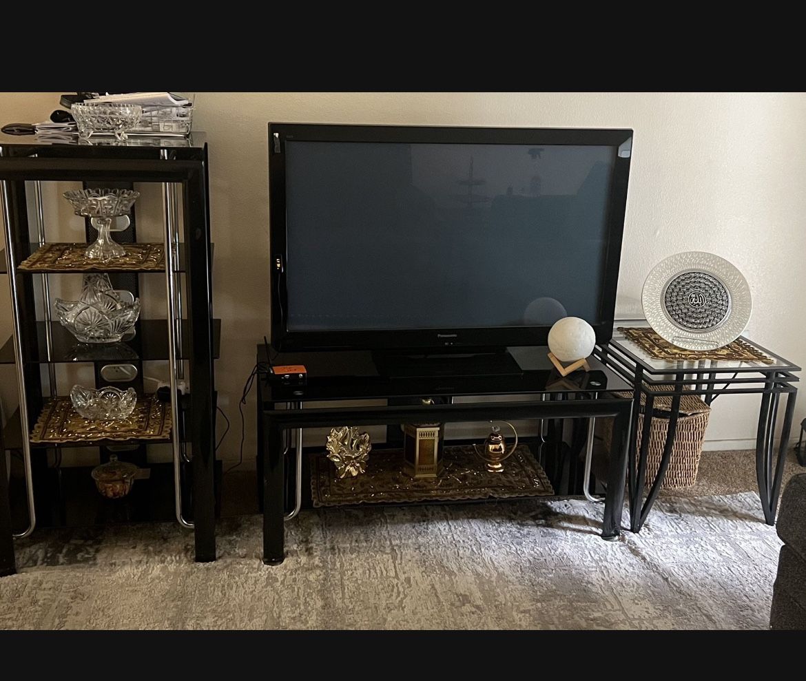 Tv Stand And Shelves