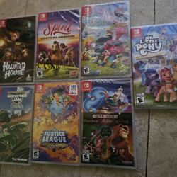 Nintendo Switch Kids E RATED game Lot