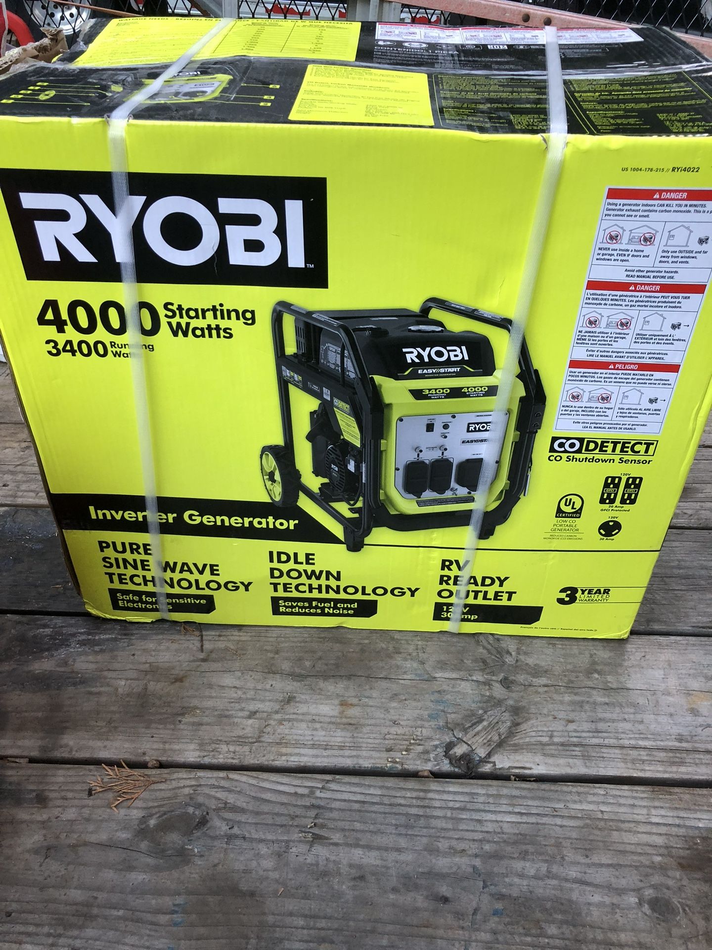 Ryobi Generator 