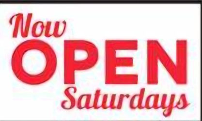 Open Saturday July 18th - 9 - 1 - Macki's Books n More