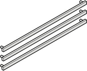 Liebherr 9900329 Handle Kit, Square