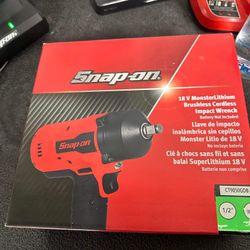 Snap on 1/2” 18v brushless cordless impact wrench