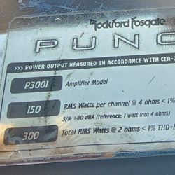 Amplifier Model P3001