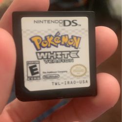 authentic pokemon white game