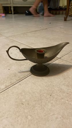 Genie Lamp Candle Holder 